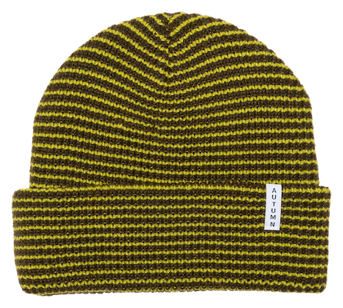 Autumn Stripe Youth Beanie In Army - M I L O S P O R T