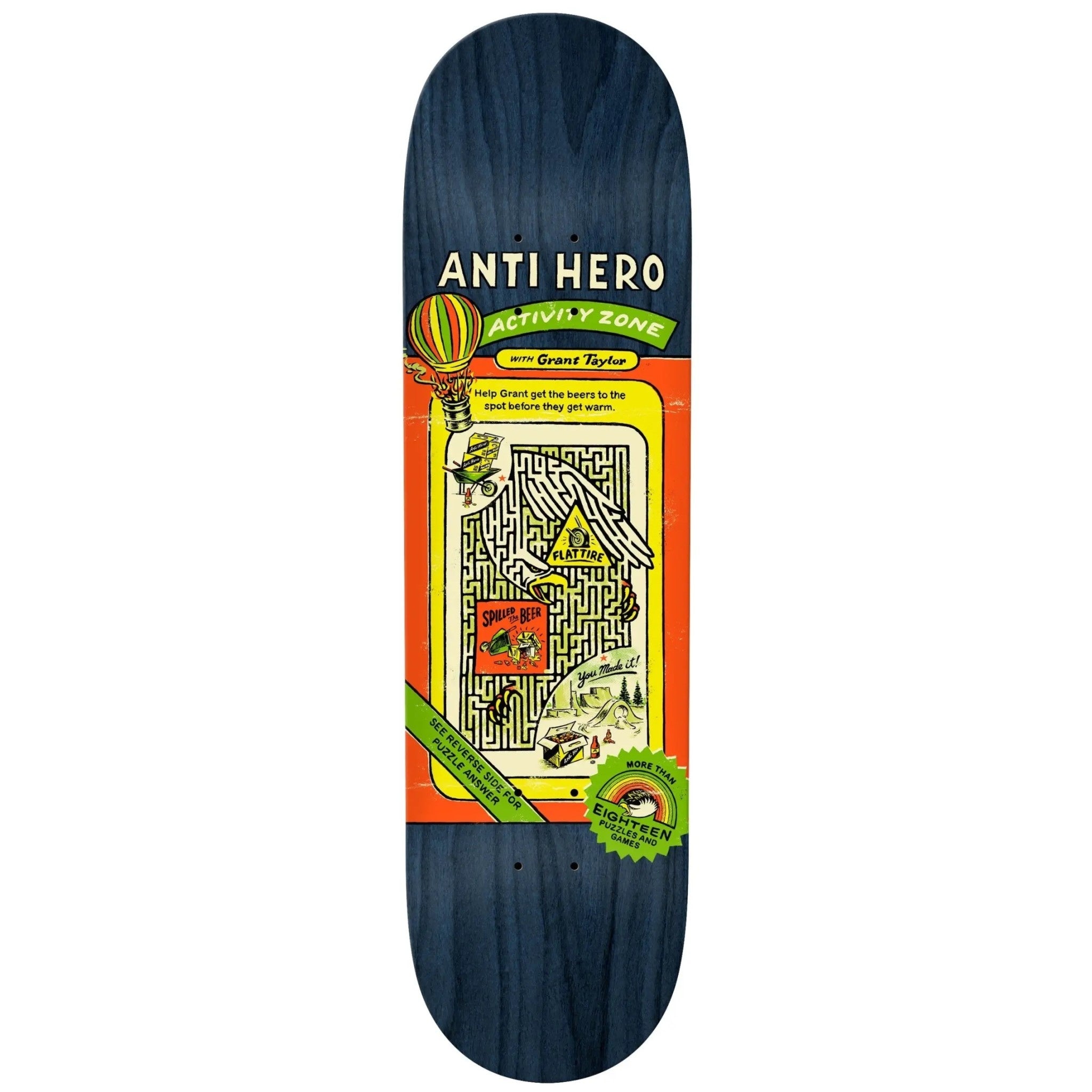 Anti Hero Taylor Activities Skateboard Deck in 8.5" - M I L O S P O R T