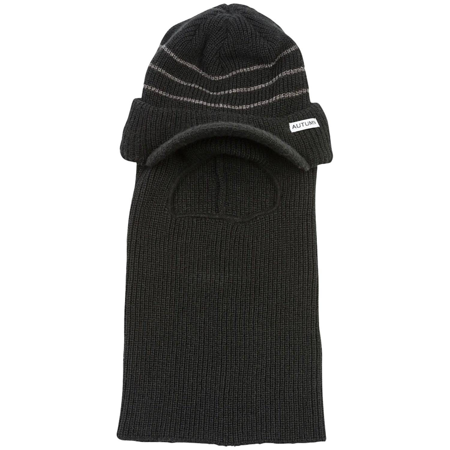 Autumn Visor Balaclava in Black - M I L O S P O R T
