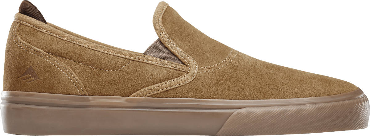 Emerica Wino G6 Slip-On in Brown Brown and Gum - M I L O S P O R T