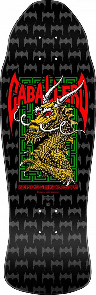 Powell Peralta Street Skateboard Deck in Black and Silver 9.625" - M I L O S P O R T