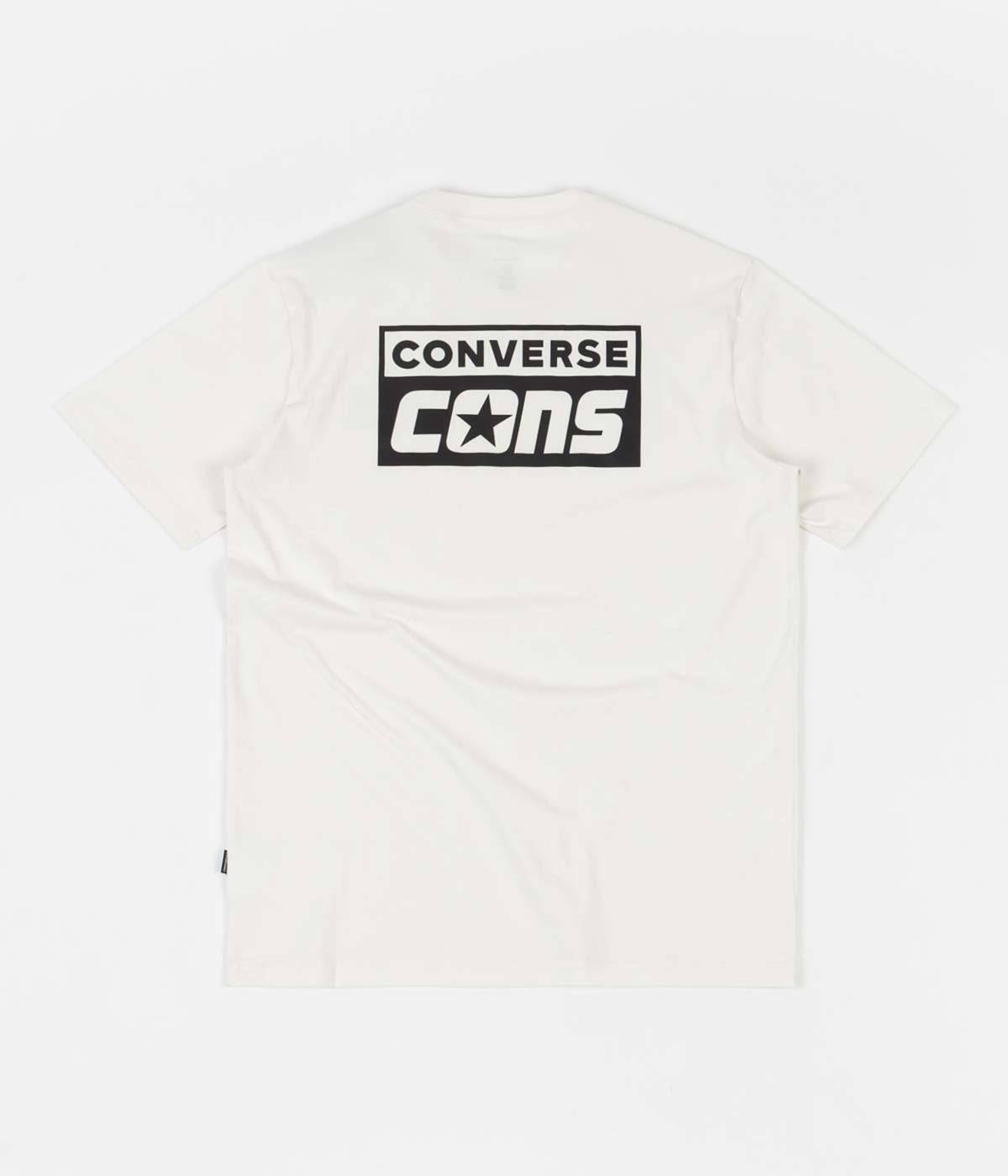 Converse Short Sleeve Tee in Egret - M I L O S P O R T