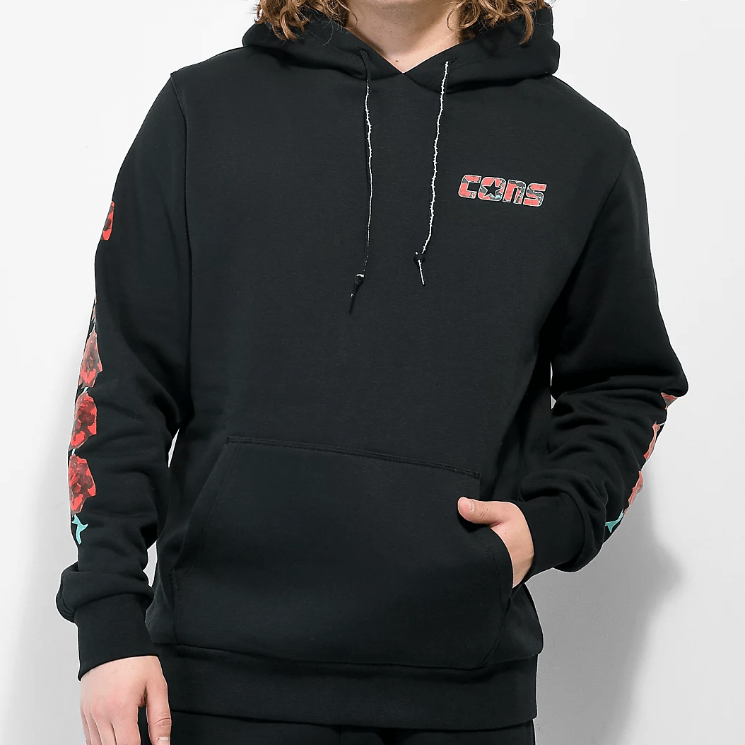 Converse Much Love Hoodie in Black - M I L O S P O R T