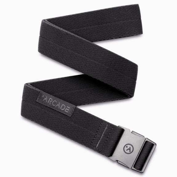Arcade Ranger Slim Belt in Midnighter Black - M I L O S P O R T