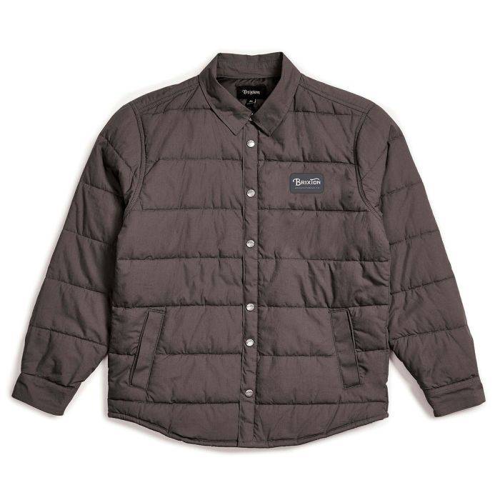 Brixton Grade Cass Jacket in Charcoal - M I L O S P O R T