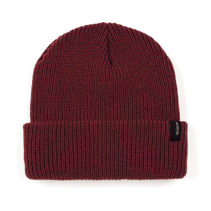 Brixton Heist Beanie in Burgundy - M I L O S P O R T