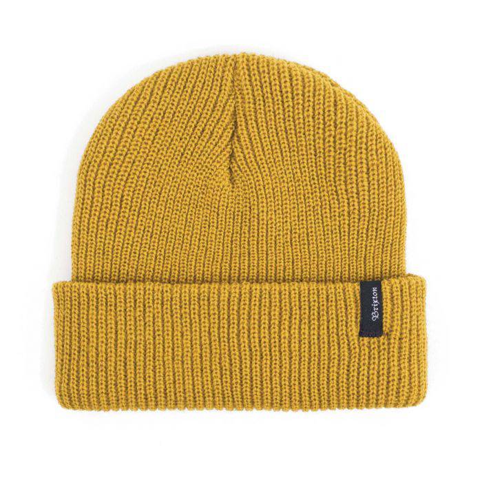 Brixton Heist Beanie in Mustard - M I L O S P O R T