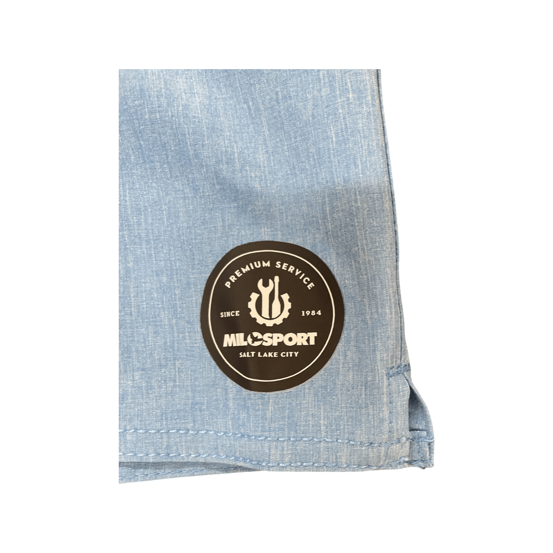 Milosport Ace Swim Trunks in Blue - M I L O S P O R T