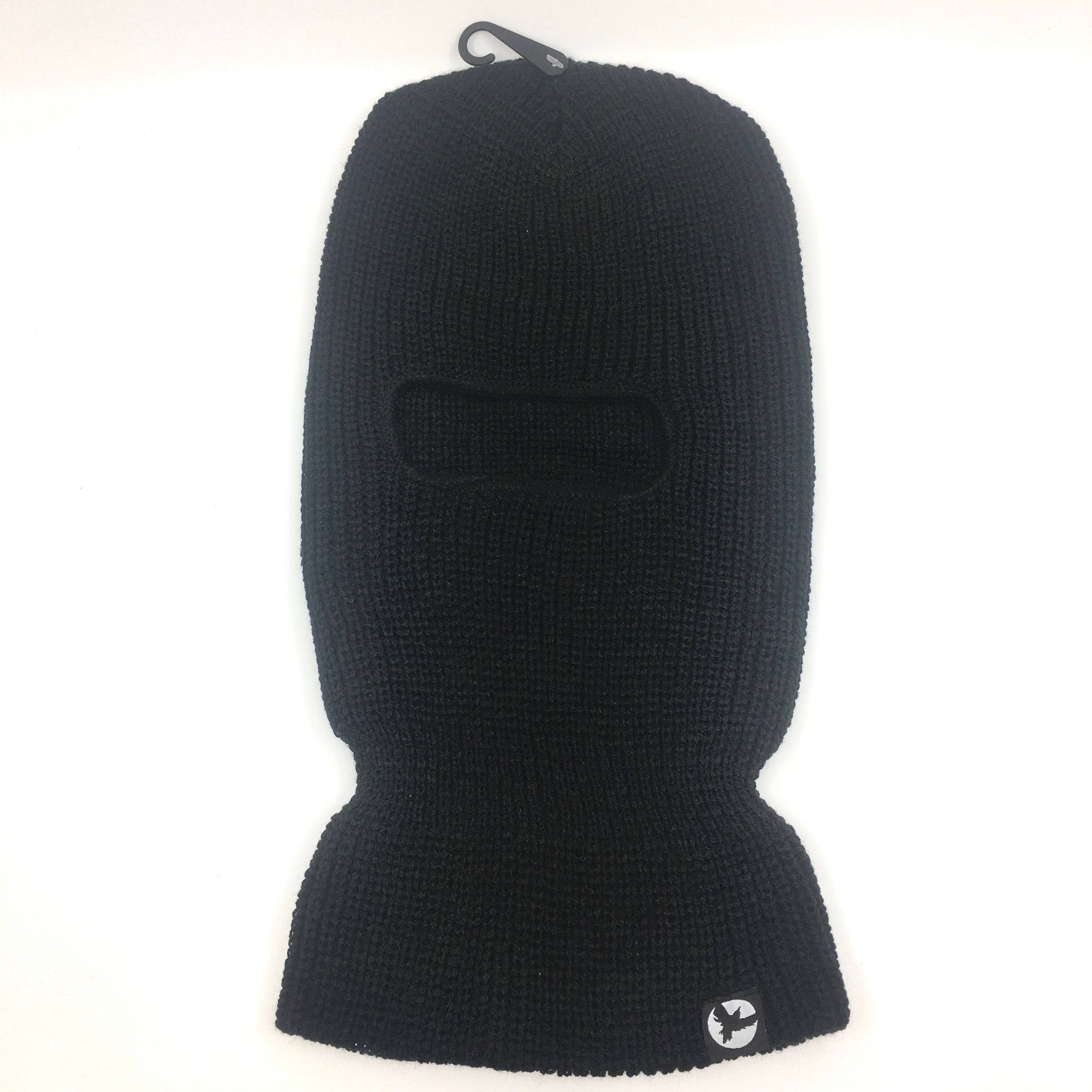 Milosport Bird Knit Clava Face Mask in Black - M I L O S P O R T
