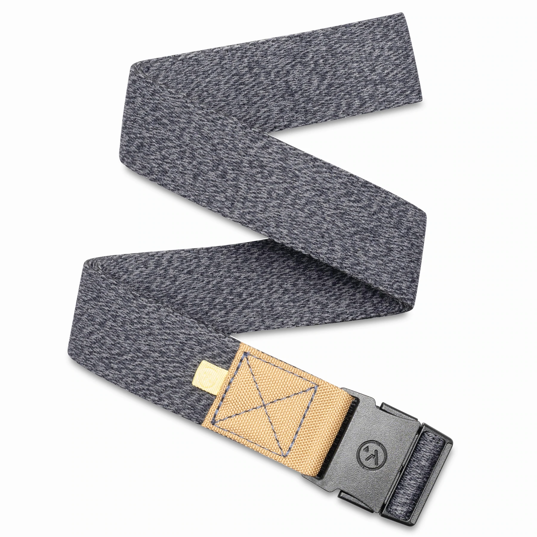 Arcade Ridge Slim Belt in Heather Navy - M I L O S P O R T