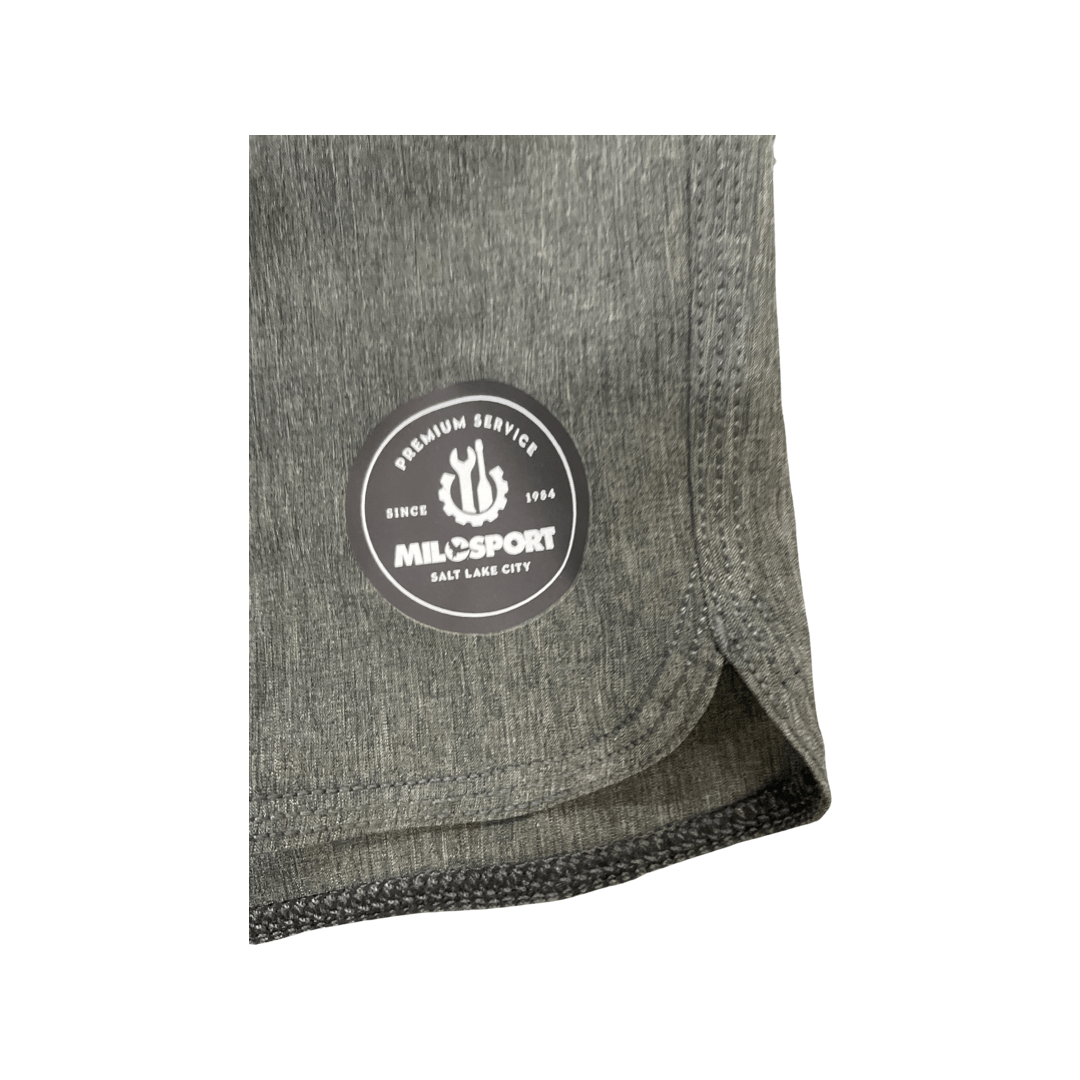 Milosport Premium Service Boardshort in Heather Charcoal - M I L O S P O R T