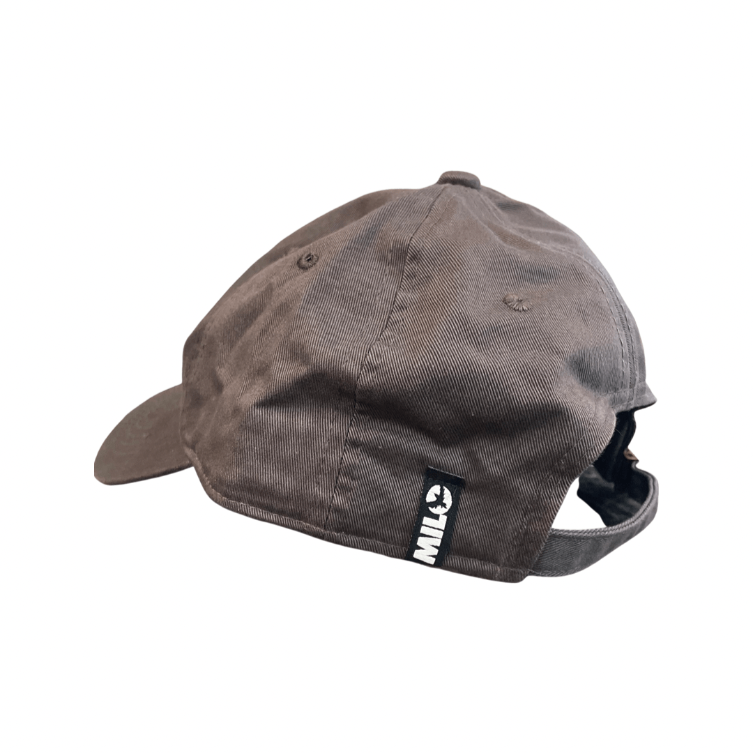 Milo Small Bird Dad Hat in Grey - M I L O S P O R T