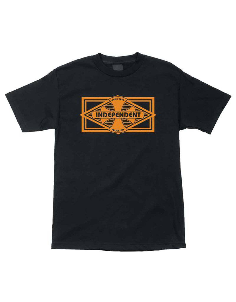 Independent RTB Grill Regular Mens T-Shirt in Black - M I L O S P O R T