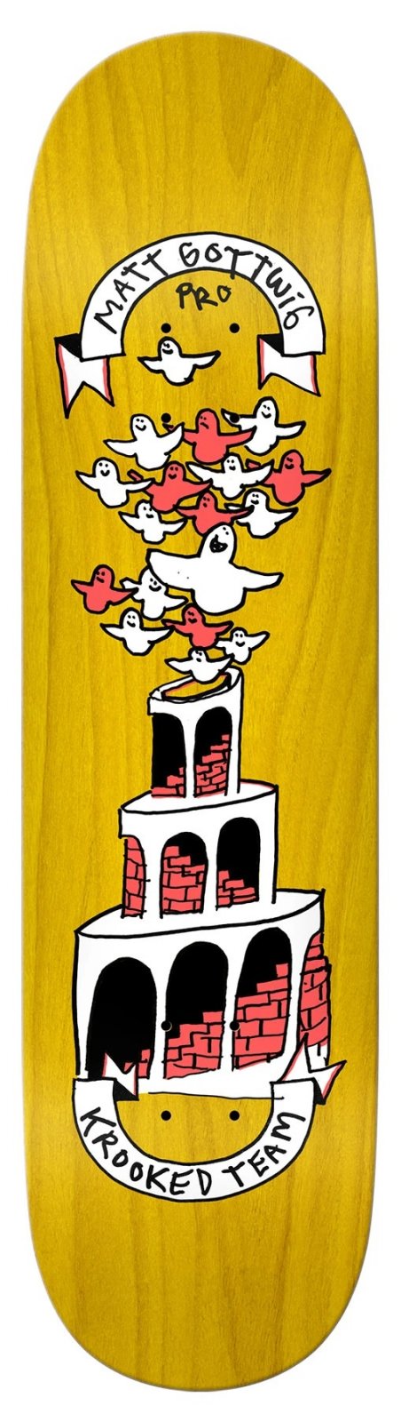 Krooked Gottwig Flock Skateboard Deck - M I L O S P O R T