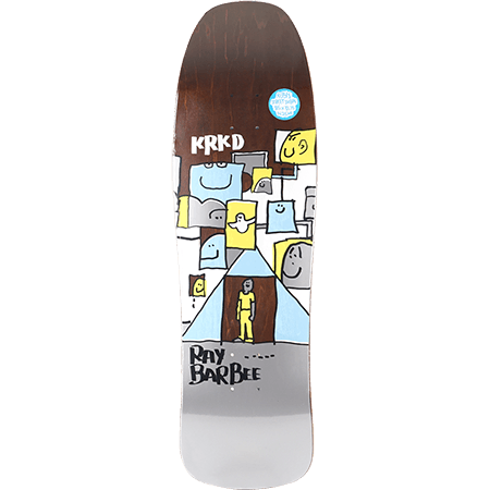Krooked Barbee Trifecta Skateboard in 9.5" - M I L O S P O R T