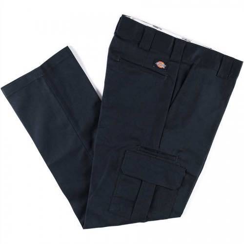 Dickies Regular Fit Straight Leg Twill Cargo Pant in Dark Navy - M I L O S P O R T