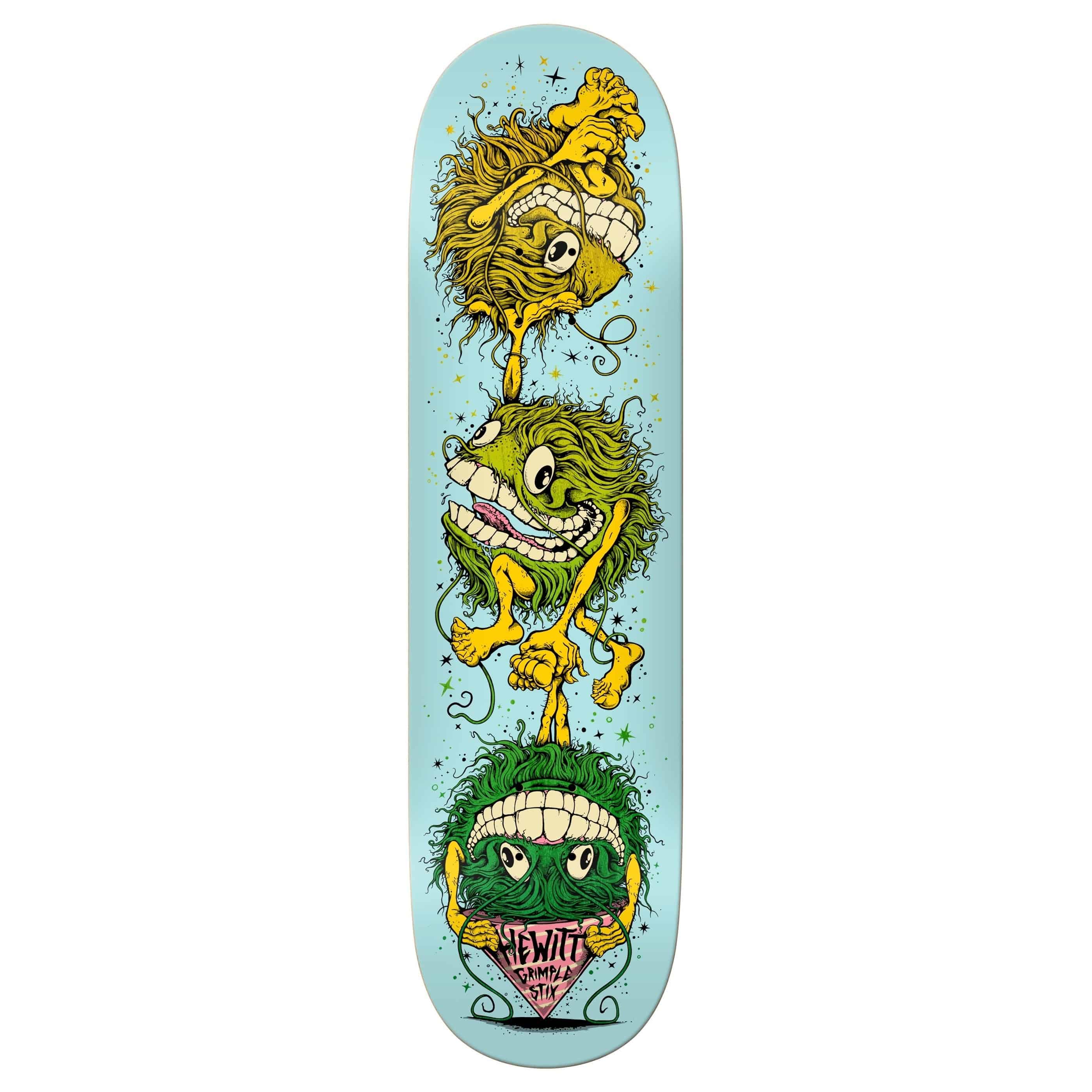 Antihero Grimple Stix Hewitt Balancing Act Skateboard Deck in 8.62" - M I L O S P O R T