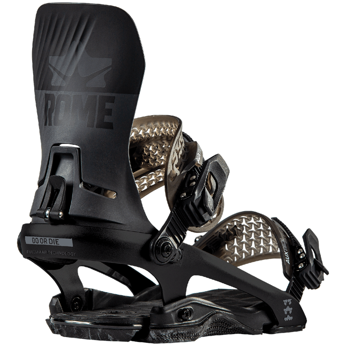 Rome DOD Snowboard Bindings in in Black 2023 - M I L O S P O R T