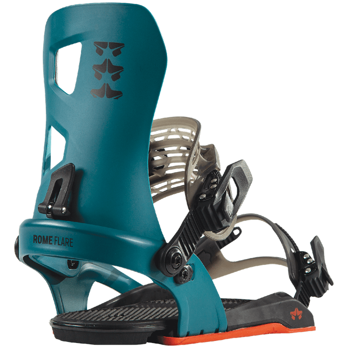 Rome Flare Womens Snowboard Bindings in in Blue 2023 - M I L O S P O R T