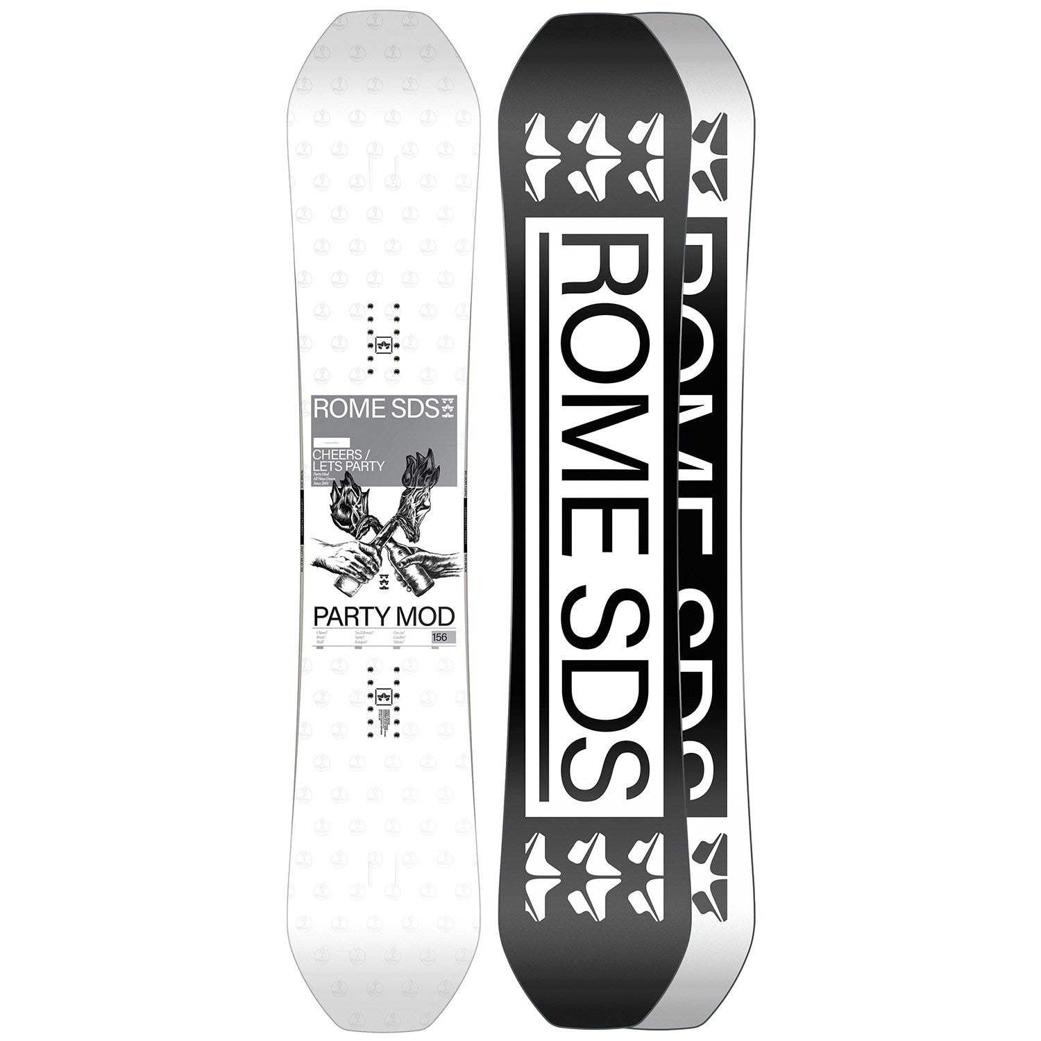 Rome Party Mod Snowboard 2023 - M I L O S P O R T