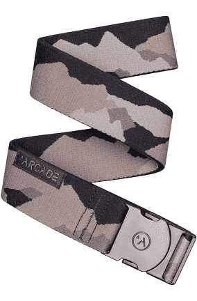 Arcade Ranger Belt in Grey and Peaks Camo - M I L O S P O R T