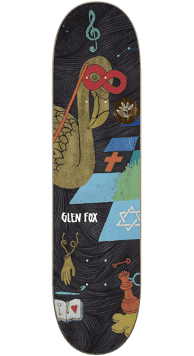 Magenta Glen Fox Zoo Series Skate Deck in 8.4" - M I L O S P O R T