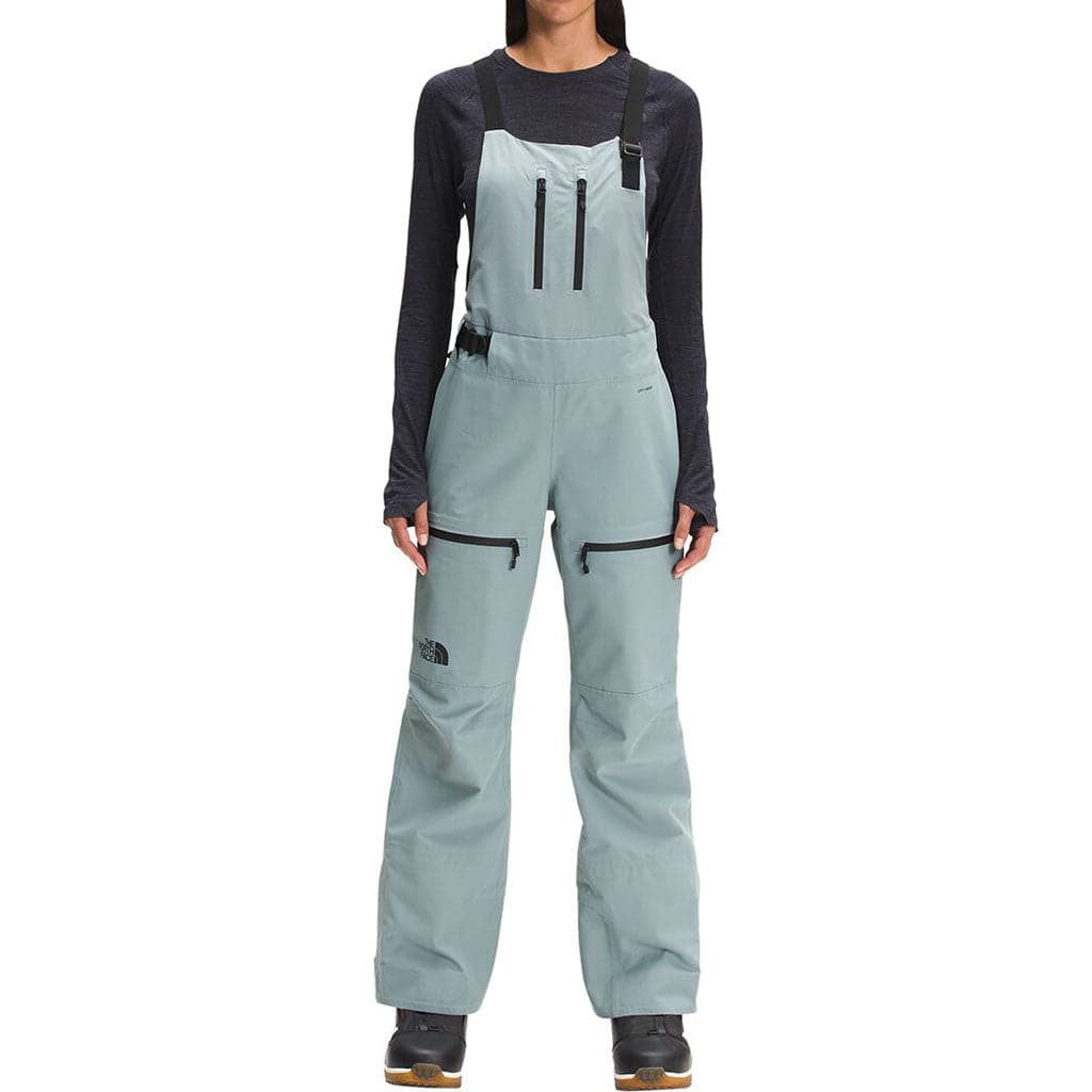 2022 The North Face Womens Ceptor Bib in Silver Blue - M I L O S P O R T