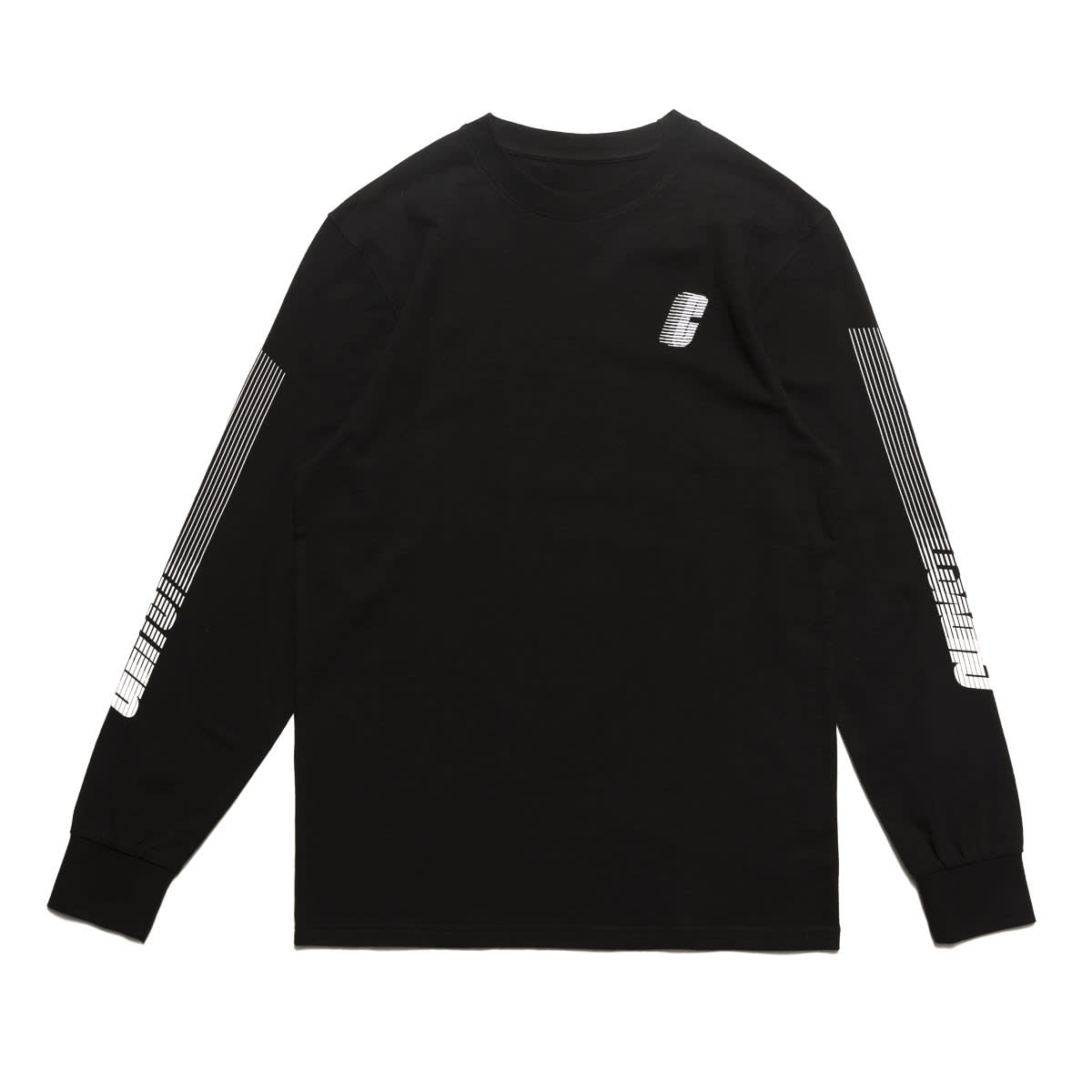 Chrystie NYC Race Logo Longsleeve in Black - M I L O S P O R T