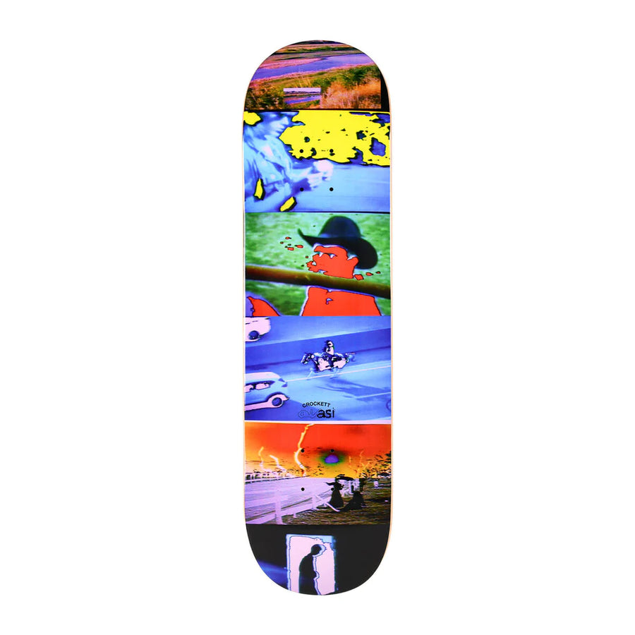 Quasi Crockett Saloon Skateboard Deck in 8.25