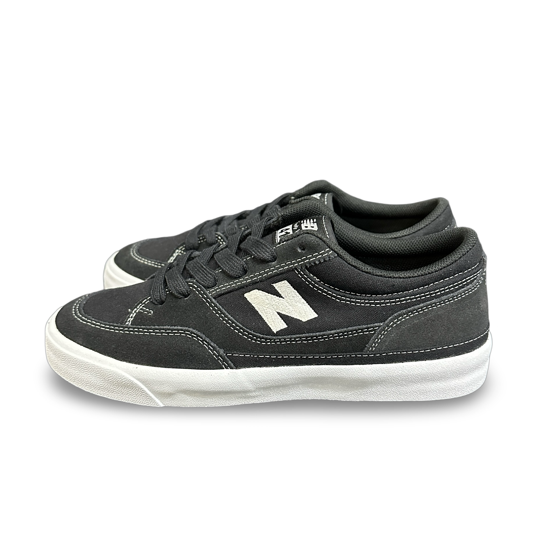 New Balance Numeric Franky Villani 417 Low Shoe in Black and White