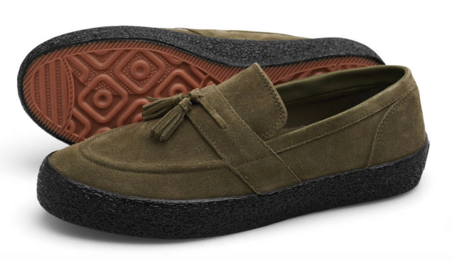 Last Resort VM005 Loafer Shoe in New Olive and Black - M I L O S P O R T