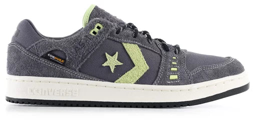 Converse AS-1 Pro Ox Skate Shoe in Plum Cove Black and Citron Yellow