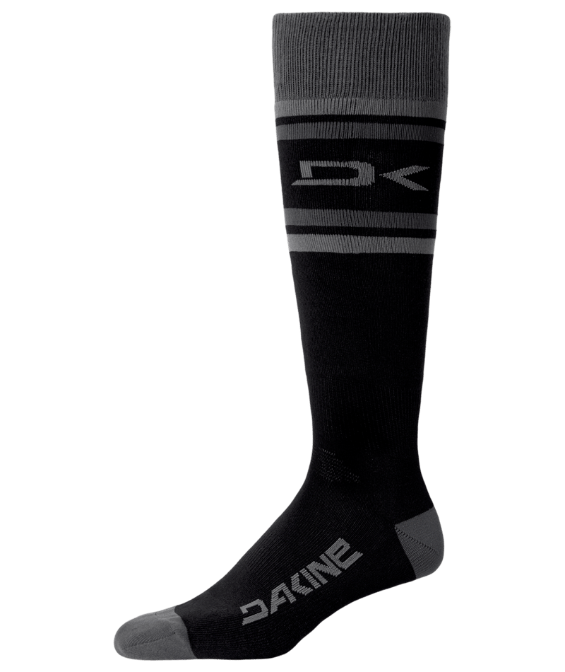 Dakine Mens Freeride Sock in Black Grey 2025 - M I L O S P O R T
