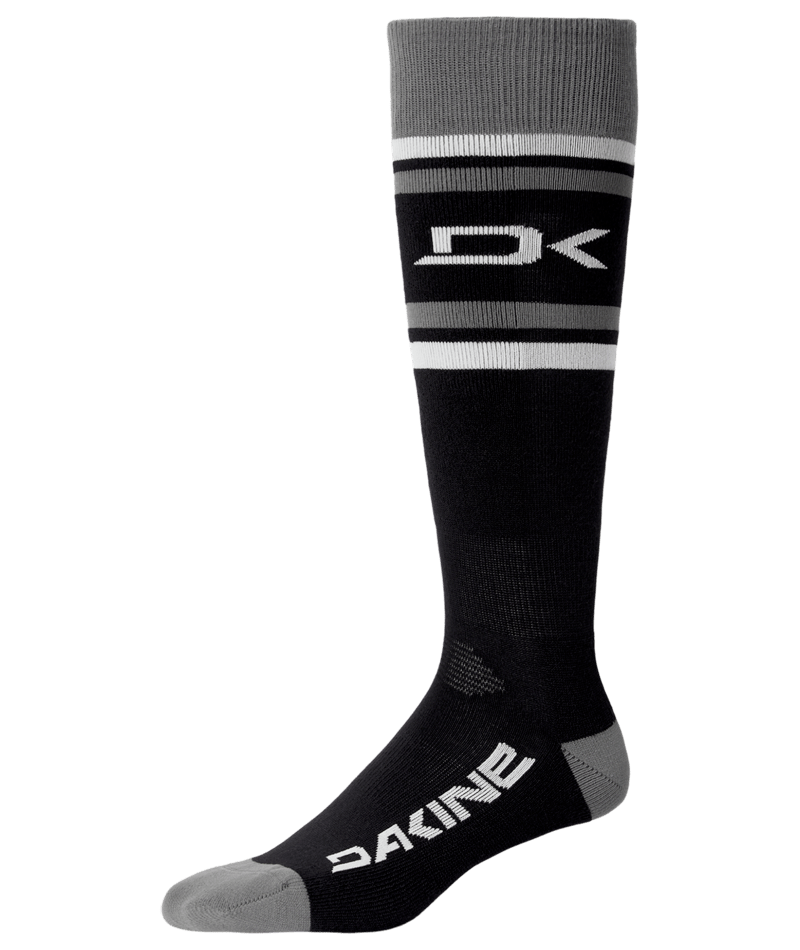 Dakine Womens Freeride Sock in Black Grey 2025 - M I L O S P O R T