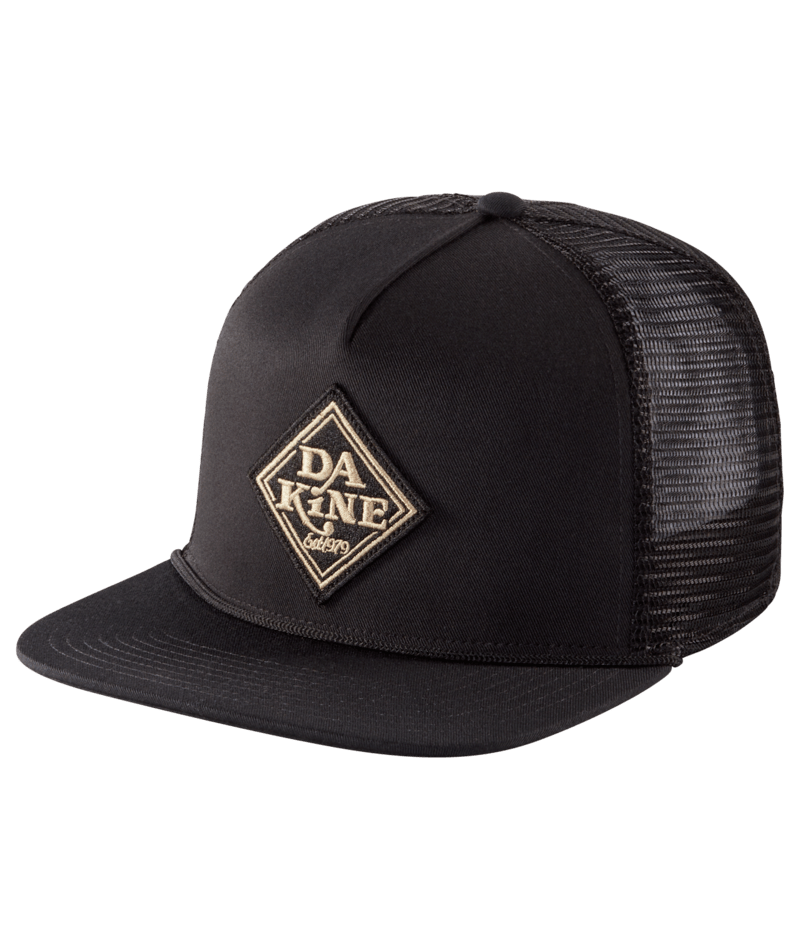 Dakine Classic Diamond Trucker Hat in Black 2025 - M I L O S P O R T