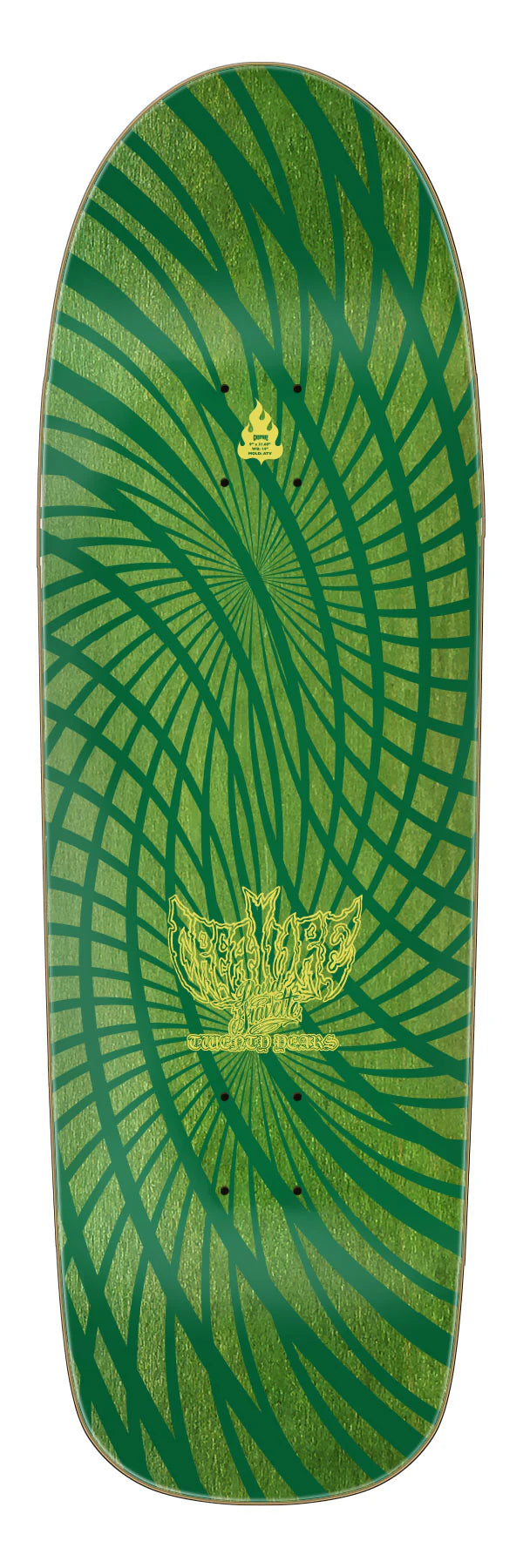 Creature Gravette Hippie Falls Pro Skateboard Deck – 9.0”
