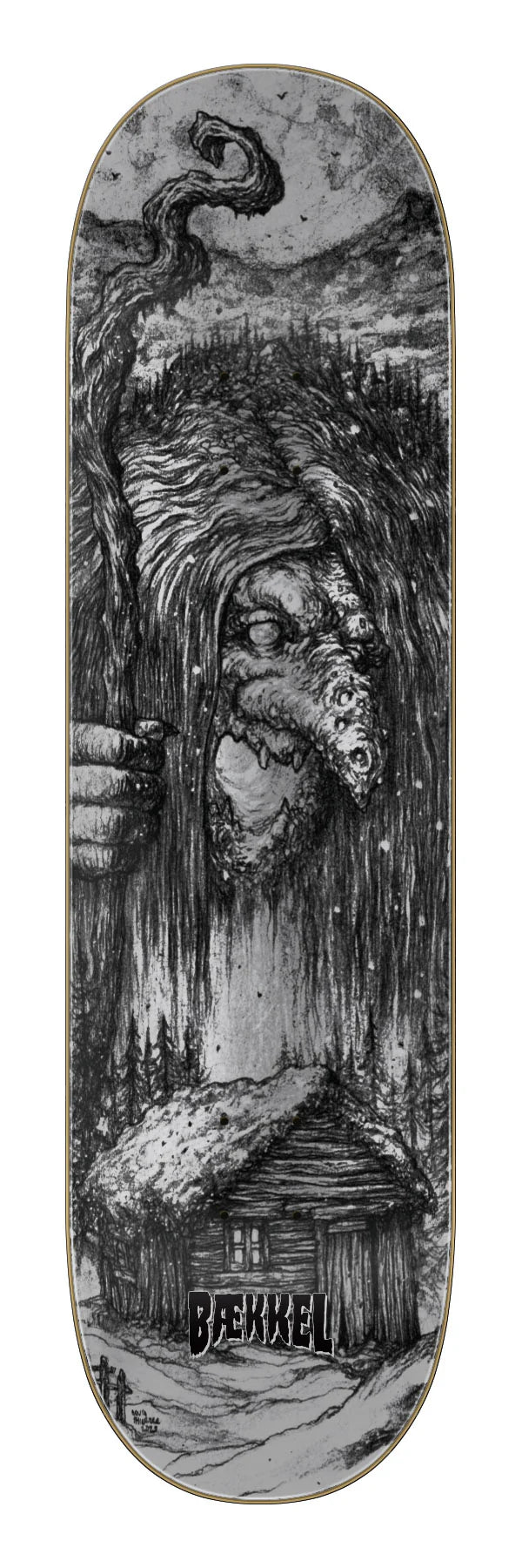 Creature Baekkel Troll 2 Pro Skateboard Deck – 8.6”
