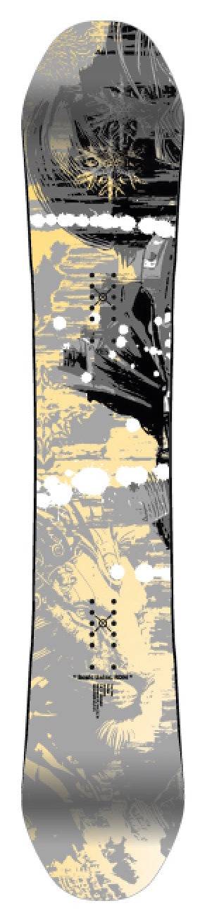 Yes Basic Uninc RDM XTRM Snowboard 2025 - M I L O S P O R T