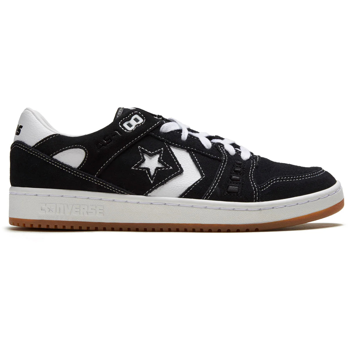 Converse AS-1 Pro Ox Skate Shoe in Black White and Gum