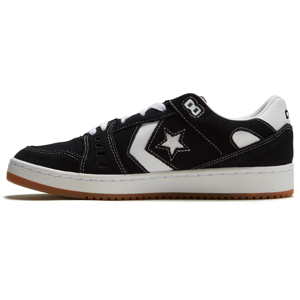Converse AS-1 Pro Ox Skate Shoe in Black White and Gum