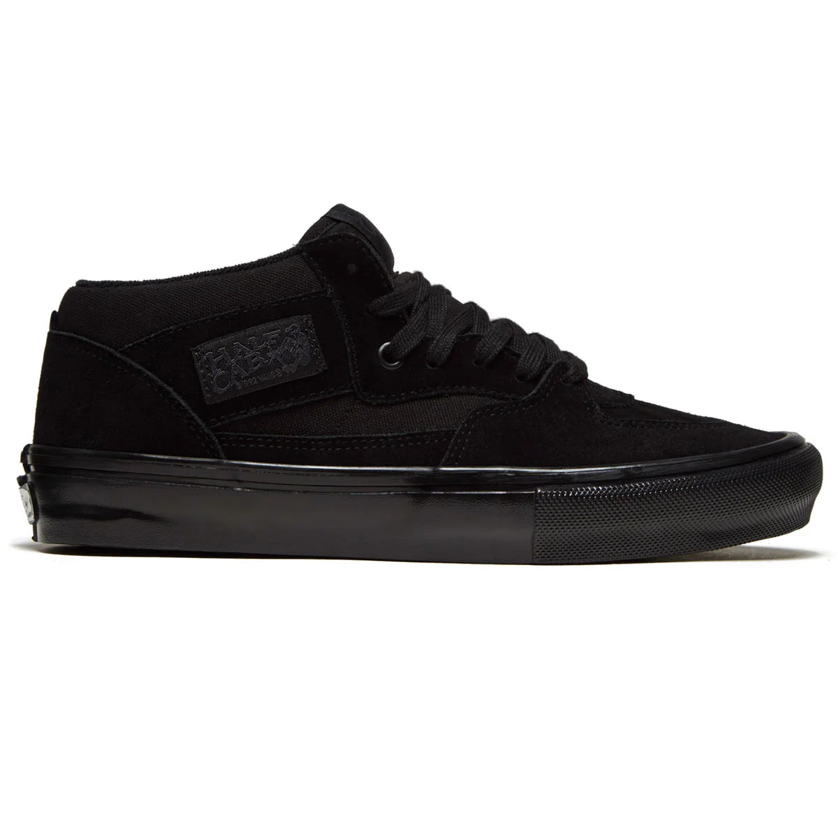 Vans Skate Half Cab Shoes in Black and Black