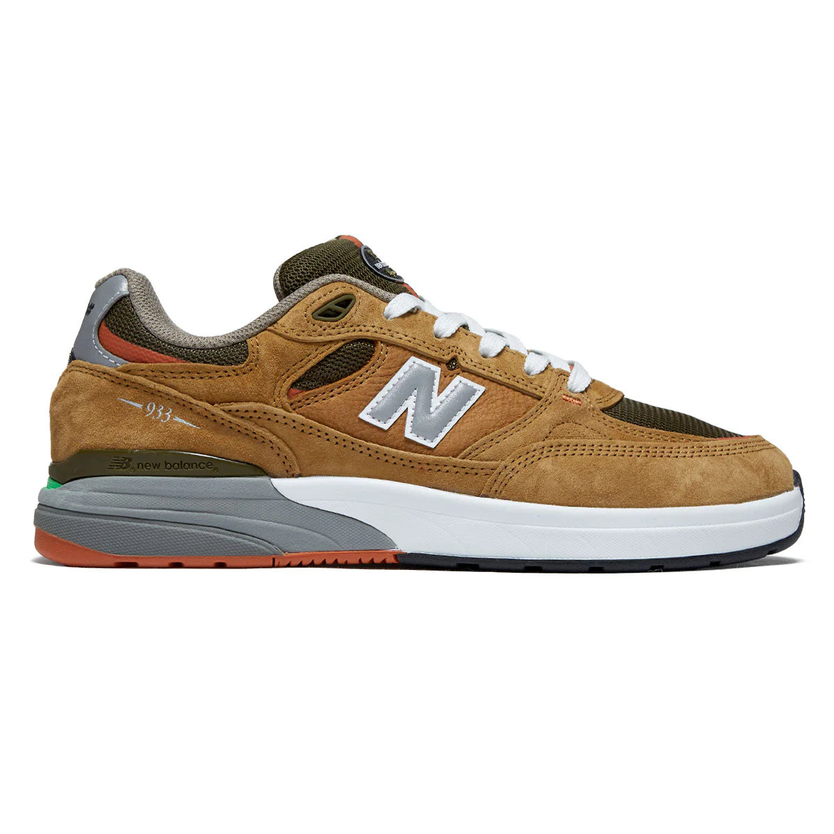 New Balance Numeric 933 Andrew Reynolds in Brown and Brown