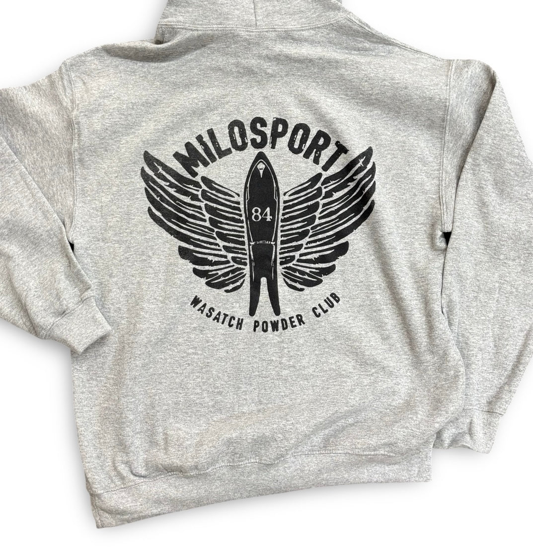 Milosport Wasatch Powder Club Crew Sweatshirt