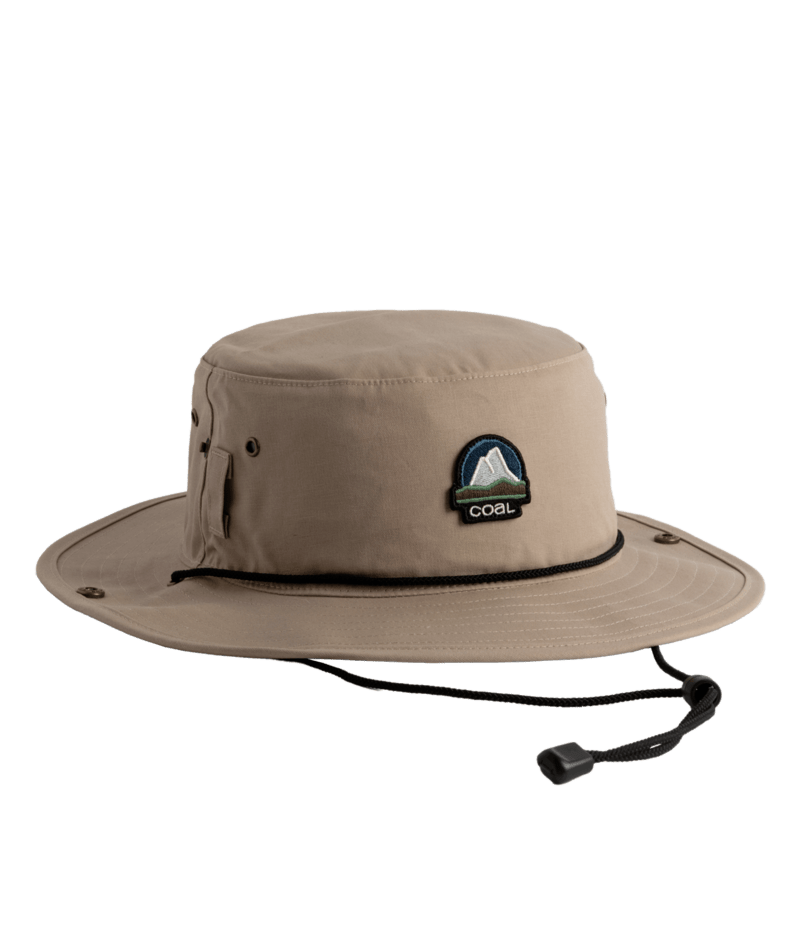Coal Seymour Hat in Khaki - M I L O S P O R T
