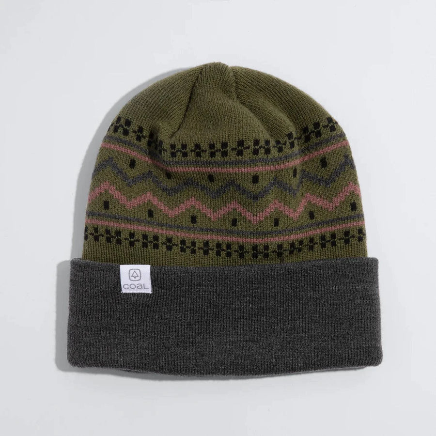 Coal Fjord Beanie in Olive 2024