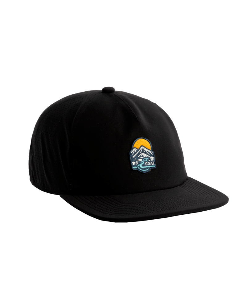 Coal Chuckanut SMU Hat in Black - M I L O S P O R T