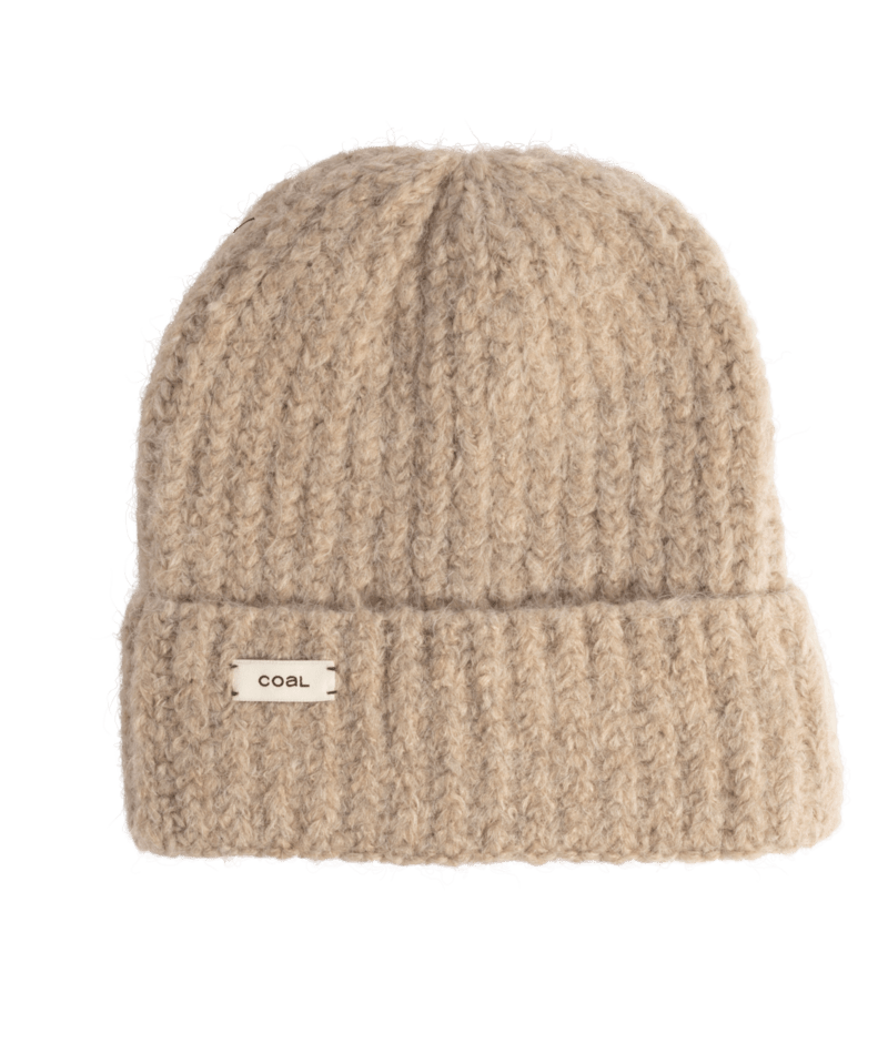 Coal Norden Beanie 2027, unisex knit hat in charcoal, featuring a snug fit and cozy wool blend for cold weather warmth.