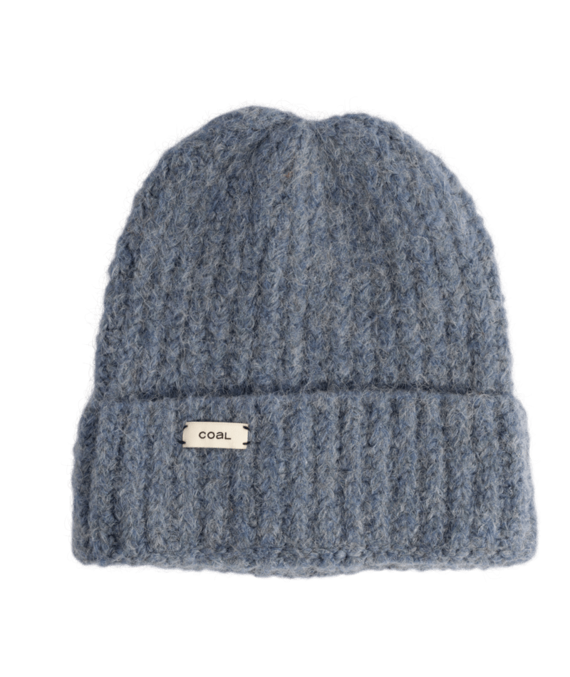 Coal Norden Beanie 2027 for men and women, soft knit winter hat with fold-over cuff in a neutral color.