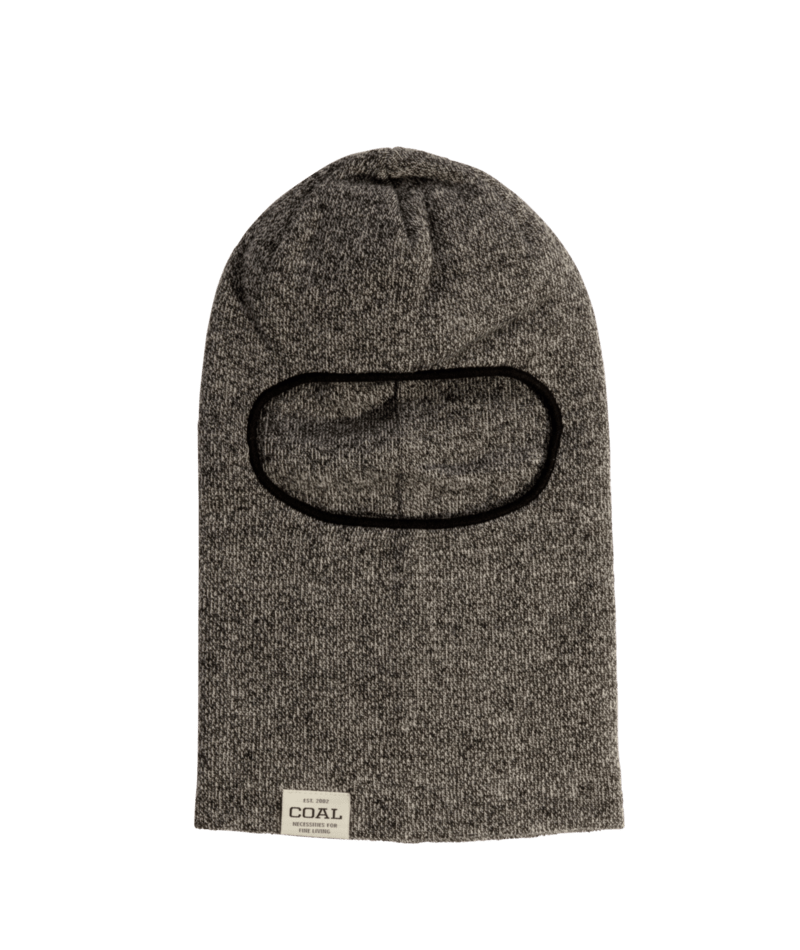 Coal Uniform Balaclava in black, unisex men’s and women’s thermal face mask with adjustable fit and soft fabric.
