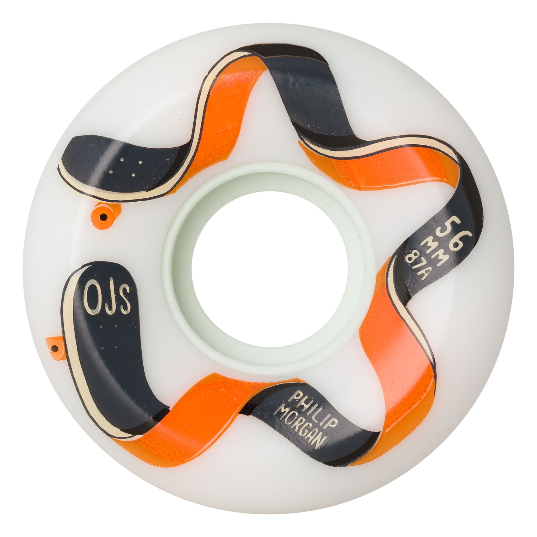 OJ Star Keyframe White Skate Wheels - M I L O S P O R T